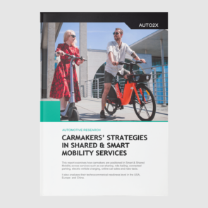 Carmakers' Strategies in Shared & Smart Mobility Services report cover