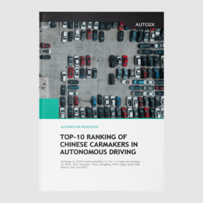 Top-10 Chinese Carmakers in ADAS & Autonomous Driving report cover