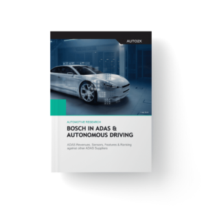 Bosch: Market Shares in ADAS & Autonomous report cover