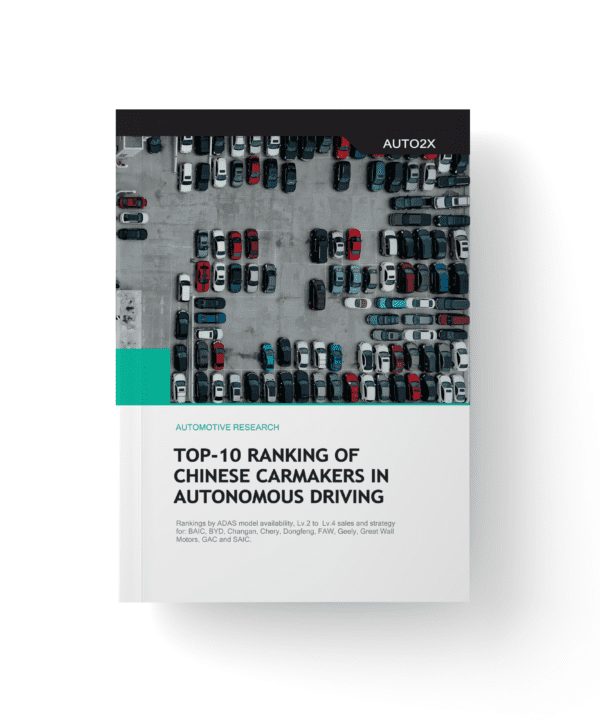 Top-10 Chinese Carmakers in ADAS & Autonomous Driving cover