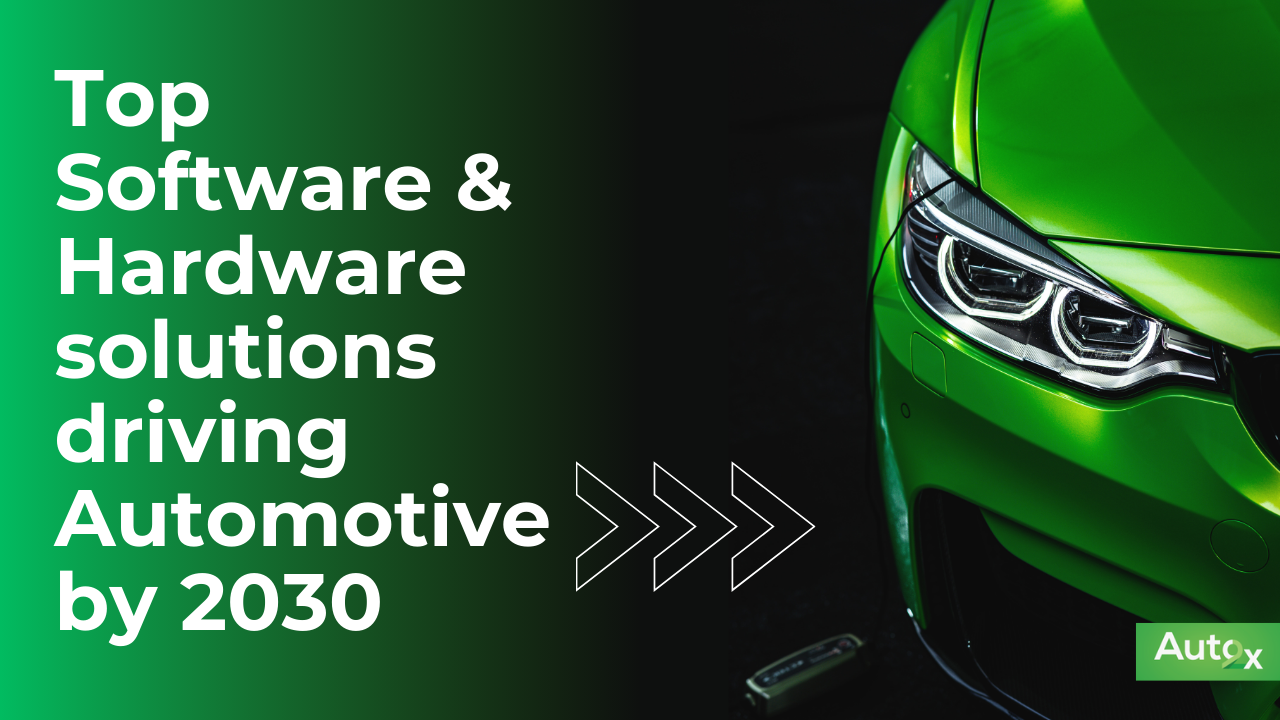 Software and Hardware solutions driving Automotive