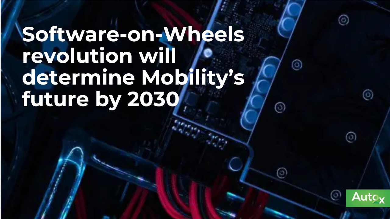 Software On Wheels will determine Mobilitys future cover.