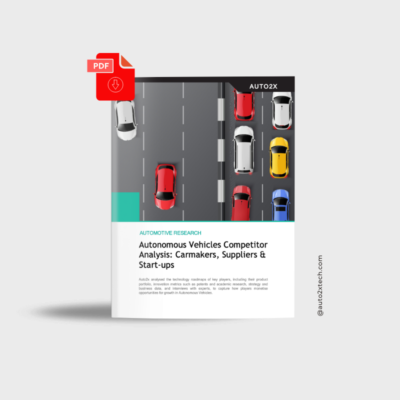 autonomous vehicles report cover